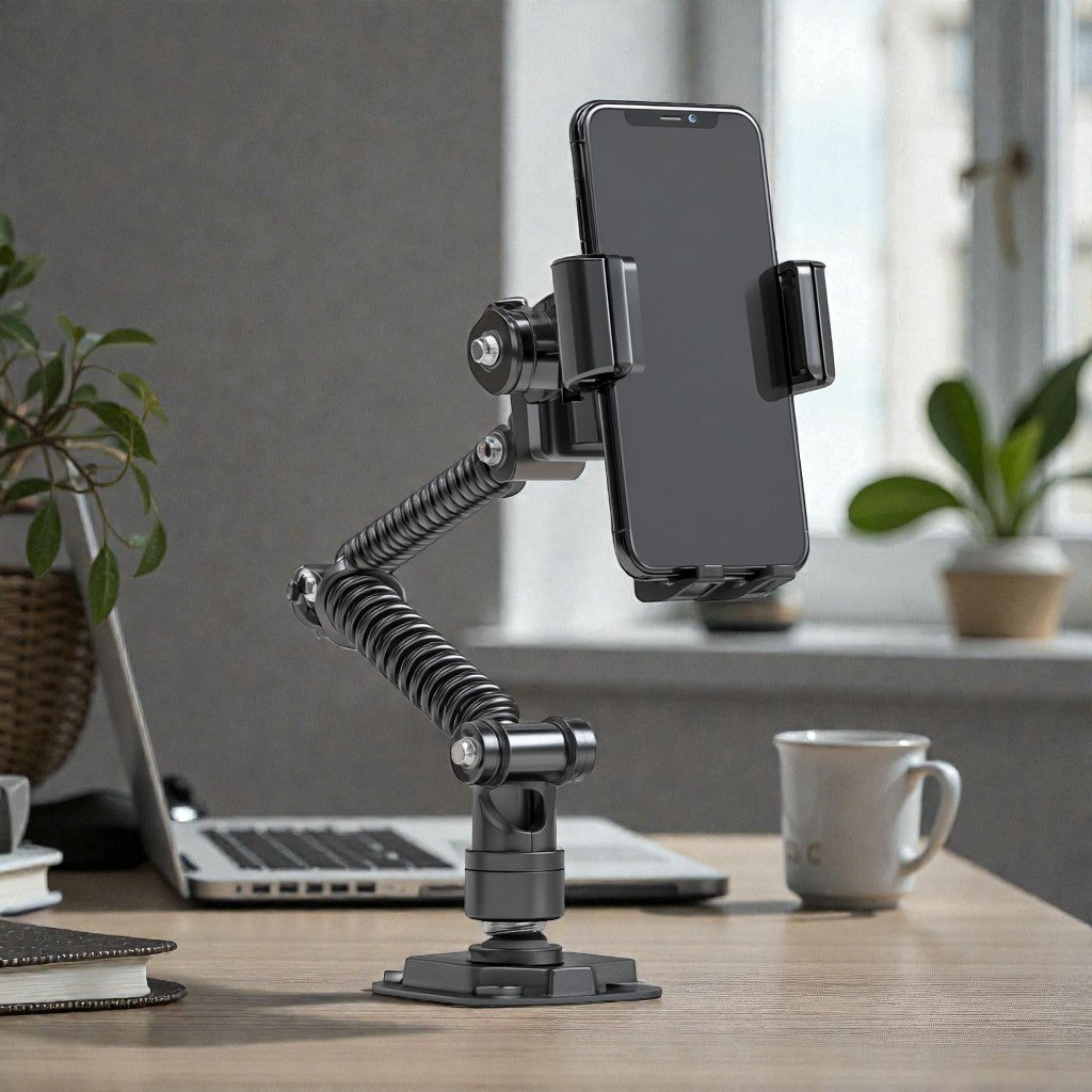 Overhead Articulating Arm Phone Mount