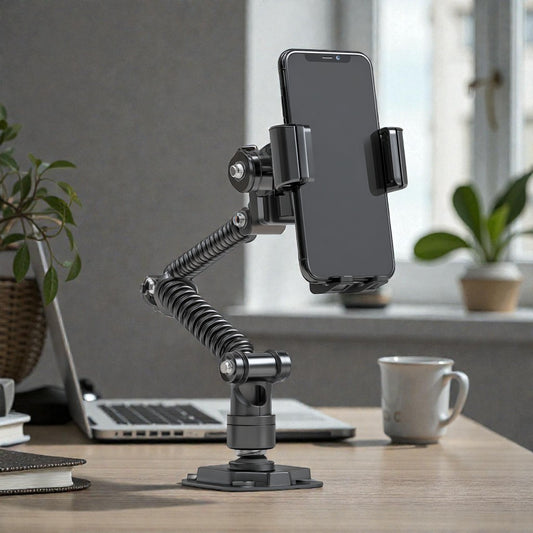 Overhead Articulating Arm Phone Mount